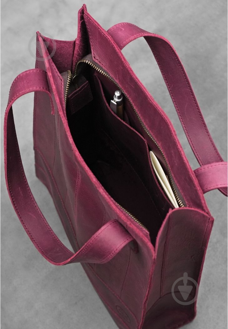 Сумка женская BlankNote Бэтси бордовый BN-BAG-10-vin-kr - фото 5