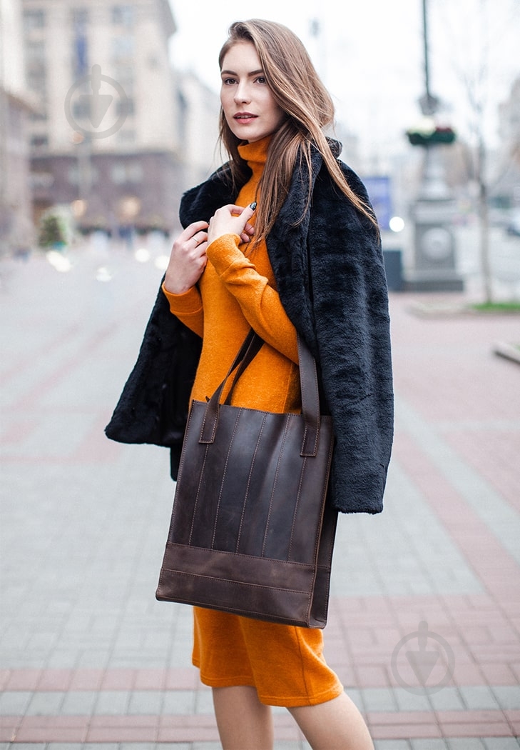 Сумка женская BlankNote Бэтси темно-коричневый BN-BAG-10-o - фото 9