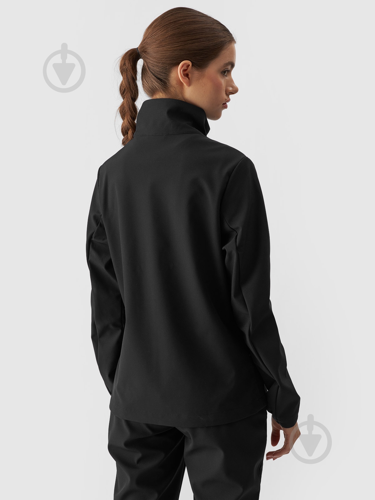 Куртка 4F SOFTSHELL JACKET F286 4FWAW24TSOFF286-20S р.S черный - фото 2