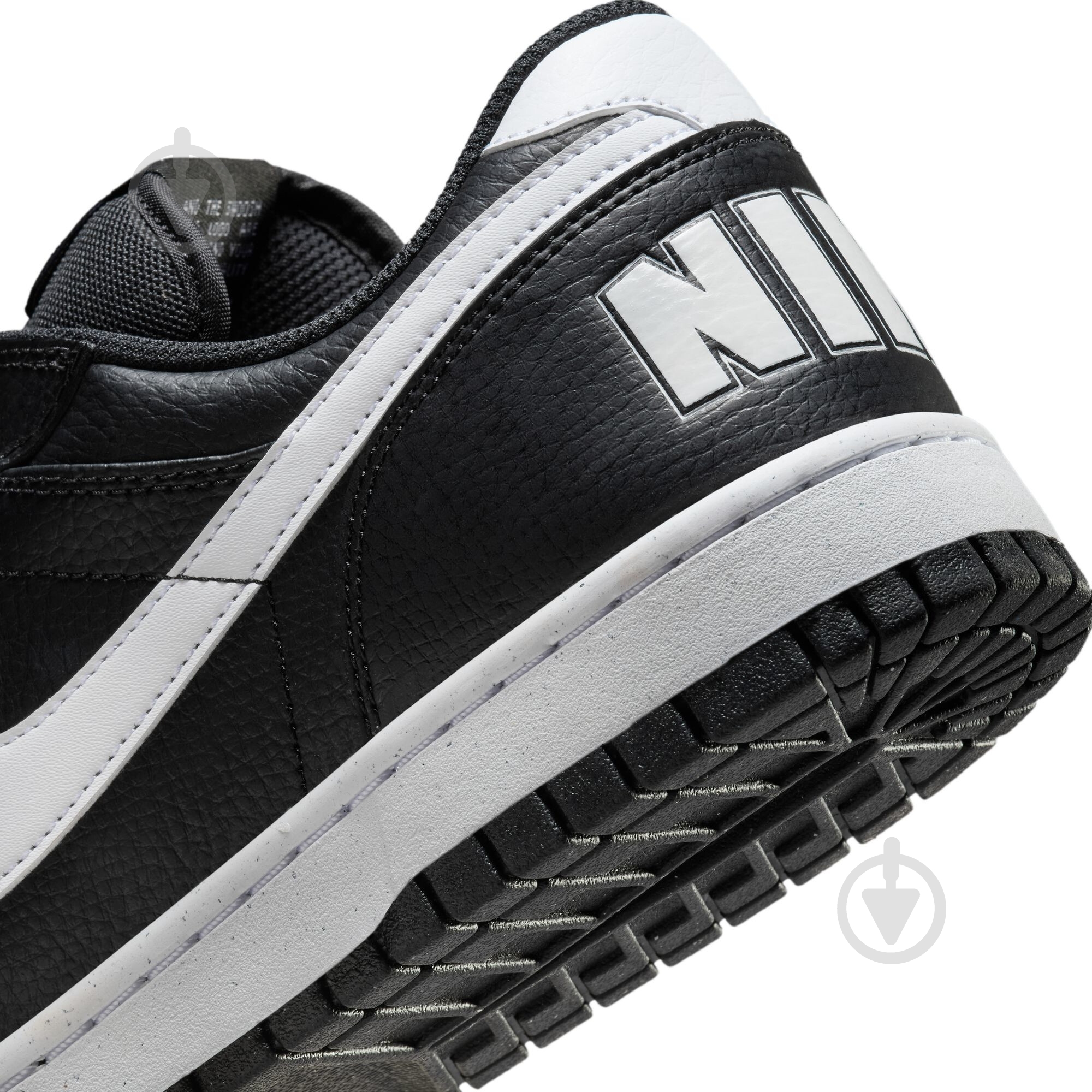 Кросівки чоловічі демісезонні Nike BIG NIKE LOW 355152-016 р.41 чорні - фото 10 Кросівки чоловічі демісезонні Nike BIG NIKE LOW 355152-016 р.41 чорні - фото 10