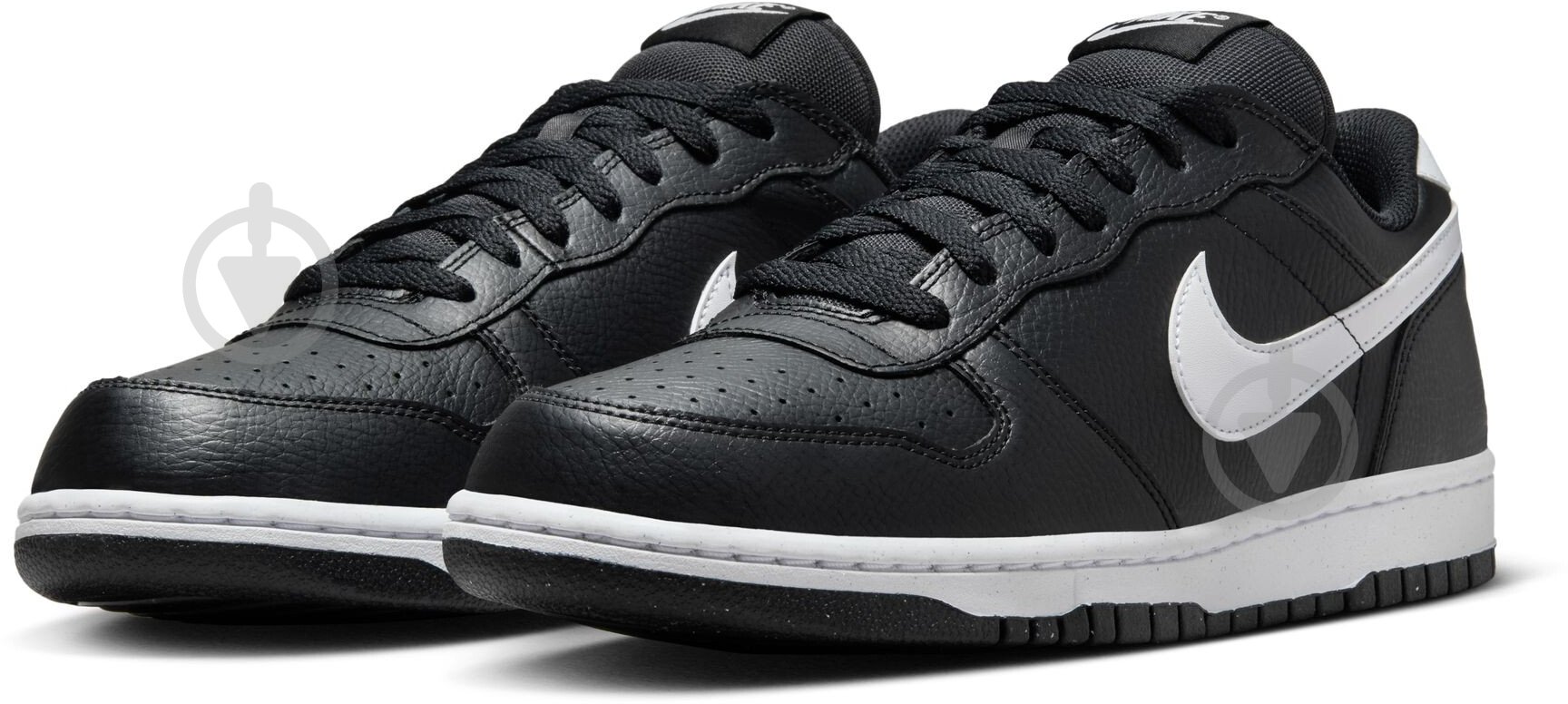 Кросівки чоловічі демісезонні Nike BIG NIKE LOW 355152-016 р.41 чорні - фото 5 Кросівки чоловічі демісезонні Nike BIG NIKE LOW 355152-016 р.41 чорні - фото 5