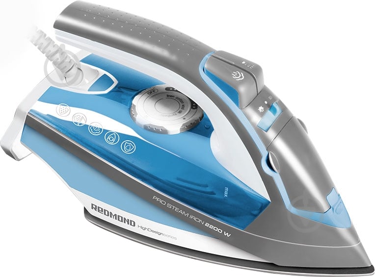 Утюг Redmond RI-C224 Blue - фото 1 Утюг Redmond RI-C224 Blue - фото 1
