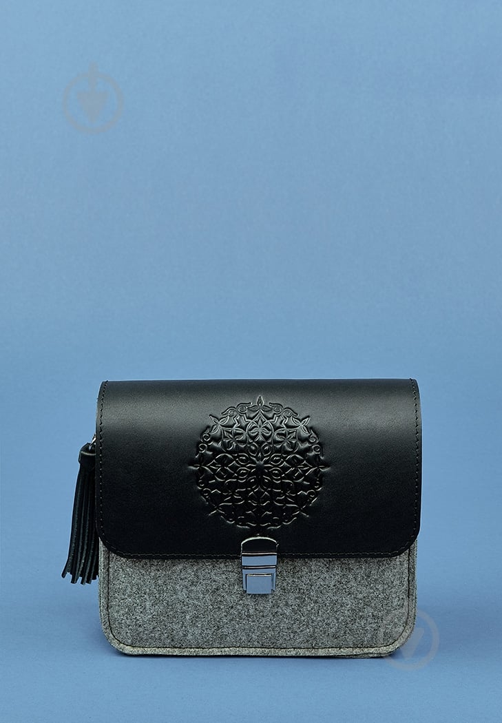 Сумка женская BlankNote Лилу серый BN-BAG-3-felt-g - фото 2 Сумка женская BlankNote Лилу серый BN-BAG-3-felt-g - фото 2