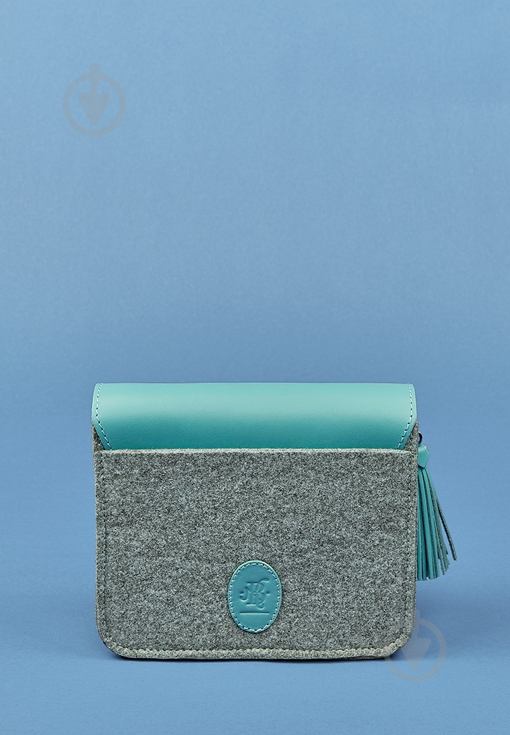 Сумка женская BlankNote Лилу серый BN-BAG-3-felt-tiffany - фото 3 Сумка женская BlankNote Лилу серый BN-BAG-3-felt-tiffany - фото 3