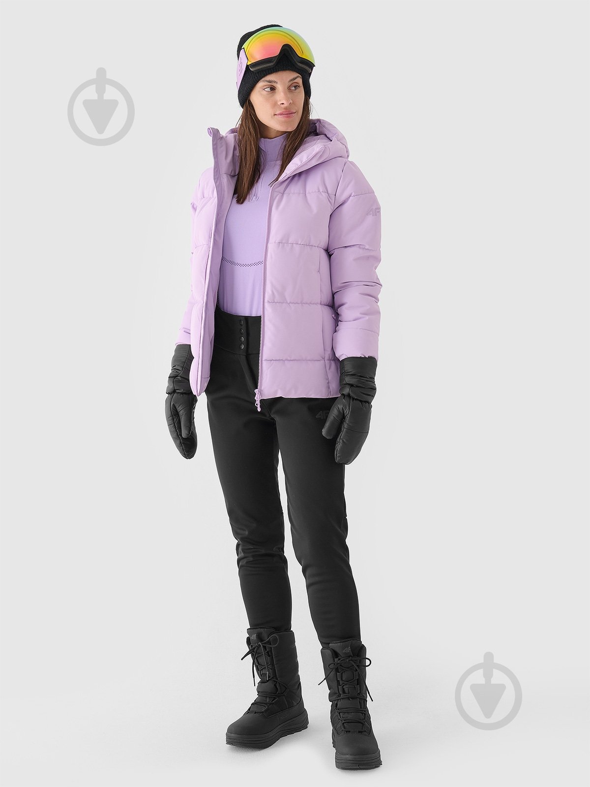 Куртка жіноча зимова 4F TECHNICAL JACKET F573 4FWAW24TTJAF573-52S р.S фіолетова - фото 5