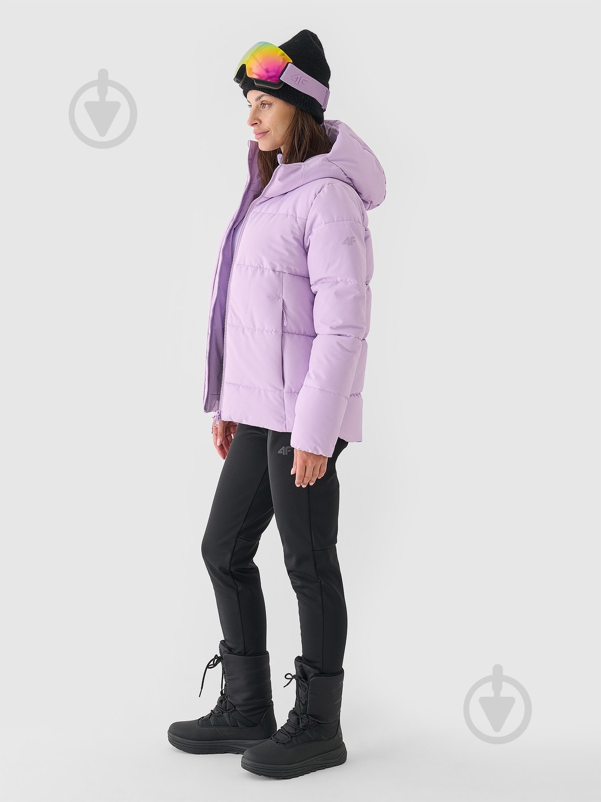 Куртка жіноча зимова 4F TECHNICAL JACKET F573 4FWAW24TTJAF573-52S р.S фіолетова - фото 6
