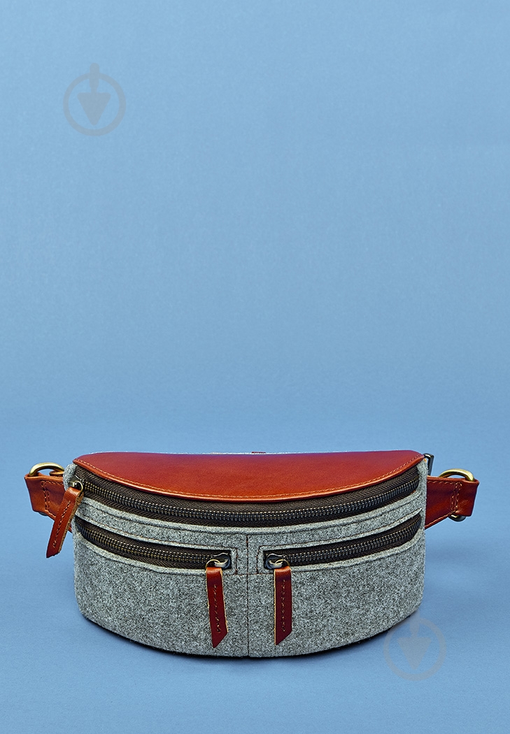 Сумка женская BlankNote Spirit серый BN-BAG-15-felt-k - фото 2 Сумка женская BlankNote Spirit серый BN-BAG-15-felt-k - фото 2