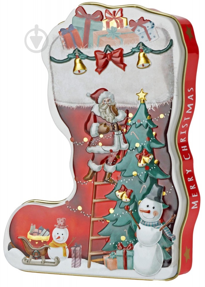 Набор конфет Tin boot of Santa 84 г - фото 1