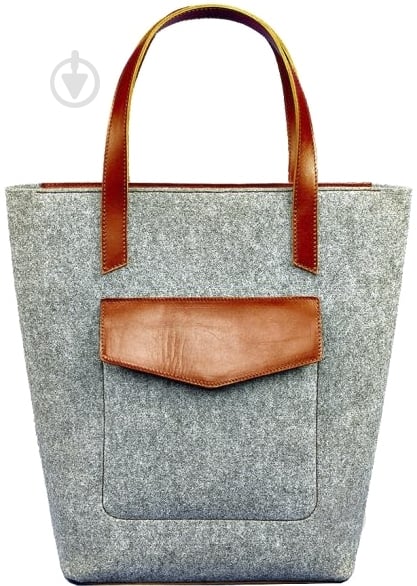 Сумка женская BlankNote D.D. серый BN-BAG-17-felt-k - фото 1 Сумка женская BlankNote D.D. серый BN-BAG-17-felt-k - фото 1
