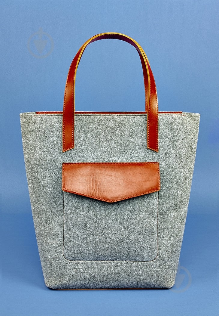 Сумка женская BlankNote D.D. серый BN-BAG-17-felt-k - фото 2 Сумка женская BlankNote D.D. серый BN-BAG-17-felt-k - фото 2