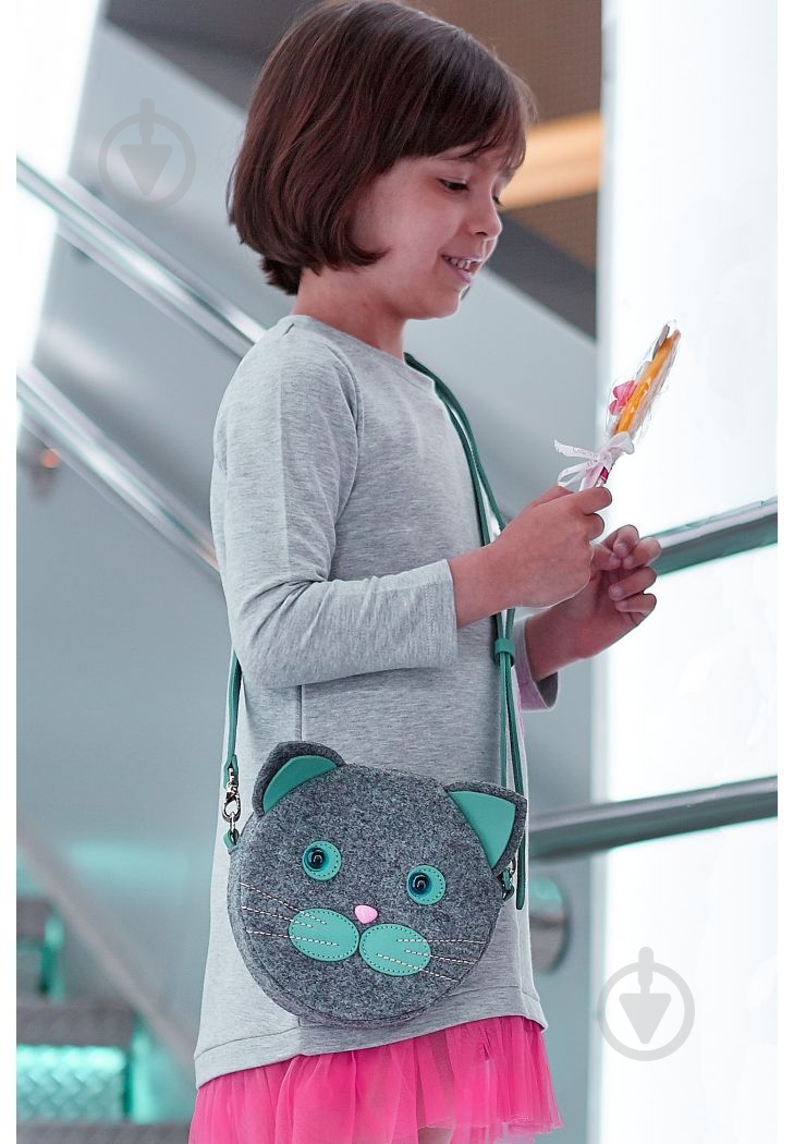 Сумка женская BlankNote Miss Kitty серый BN-BAG-21-felt-t - фото 8 Сумка женская BlankNote Miss Kitty серый BN-BAG-21-felt-t - фото 8