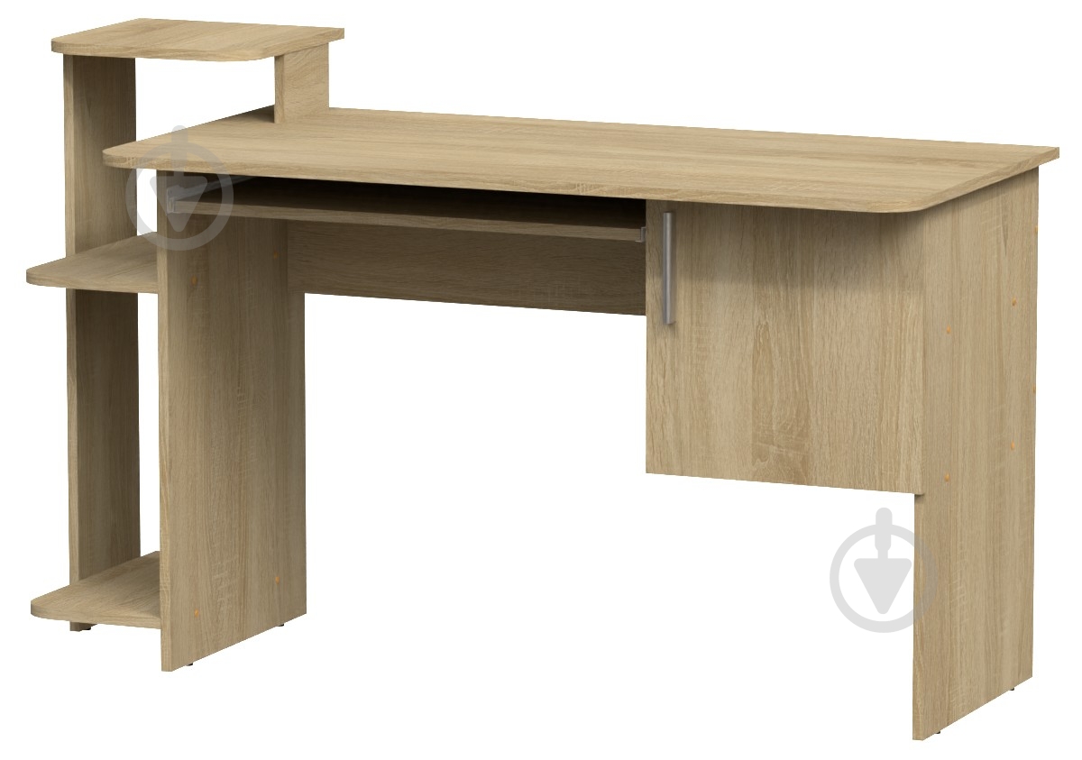 Стол компьютерный СКМ-3 дуб сонома - фото 1