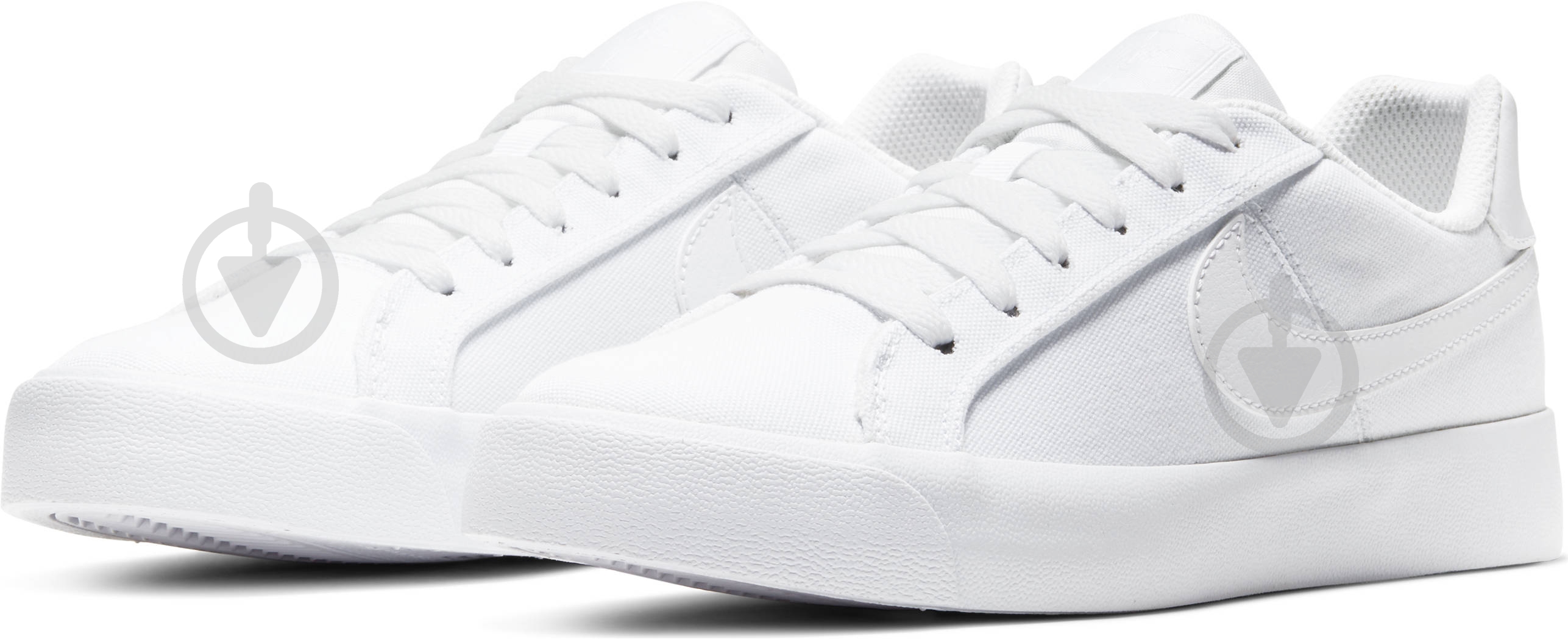 Кроссовки женские демисезонные Nike COURT ROYALE AC CNV CD5405-101 р.38,5 белые - фото 1 Кроссовки женские демисезонные Nike COURT ROYALE AC CNV CD5405-101 р.38,5 белые - фото 1