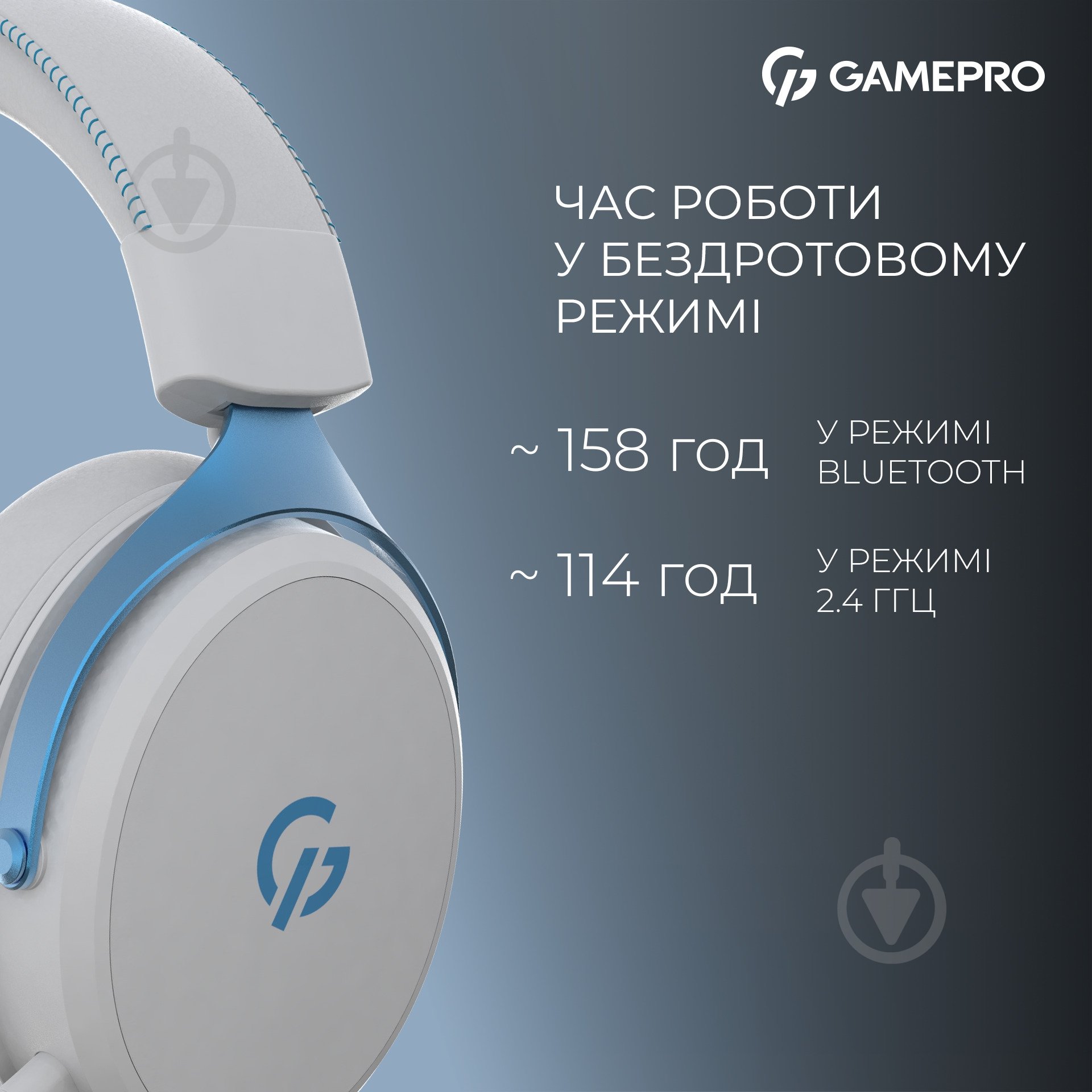 Гарнитура игровая GamePro Asgard Skadi 7.1 4-Mode (HSW191WB) - фото 7