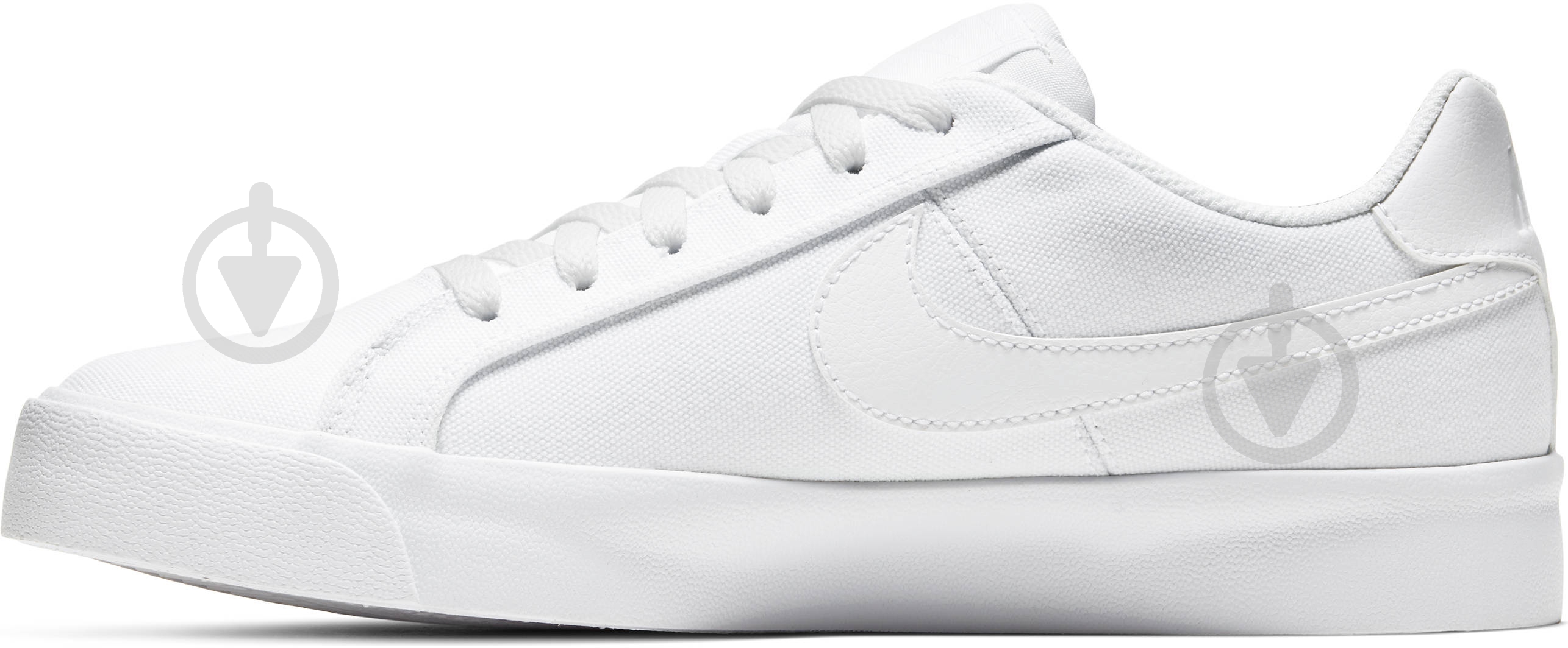 Кроссовки женские демисезонные Nike COURT ROYALE AC CNV CD5405-101 р.39 белые - фото 6