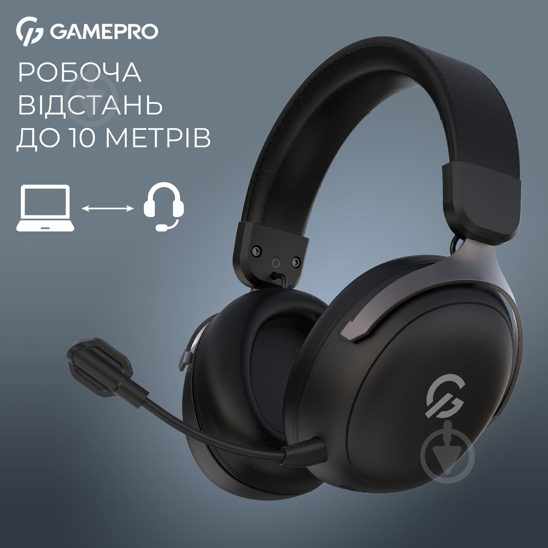Гарнитура игровая GamePro HSW201B black (HSW201B) - фото 9
