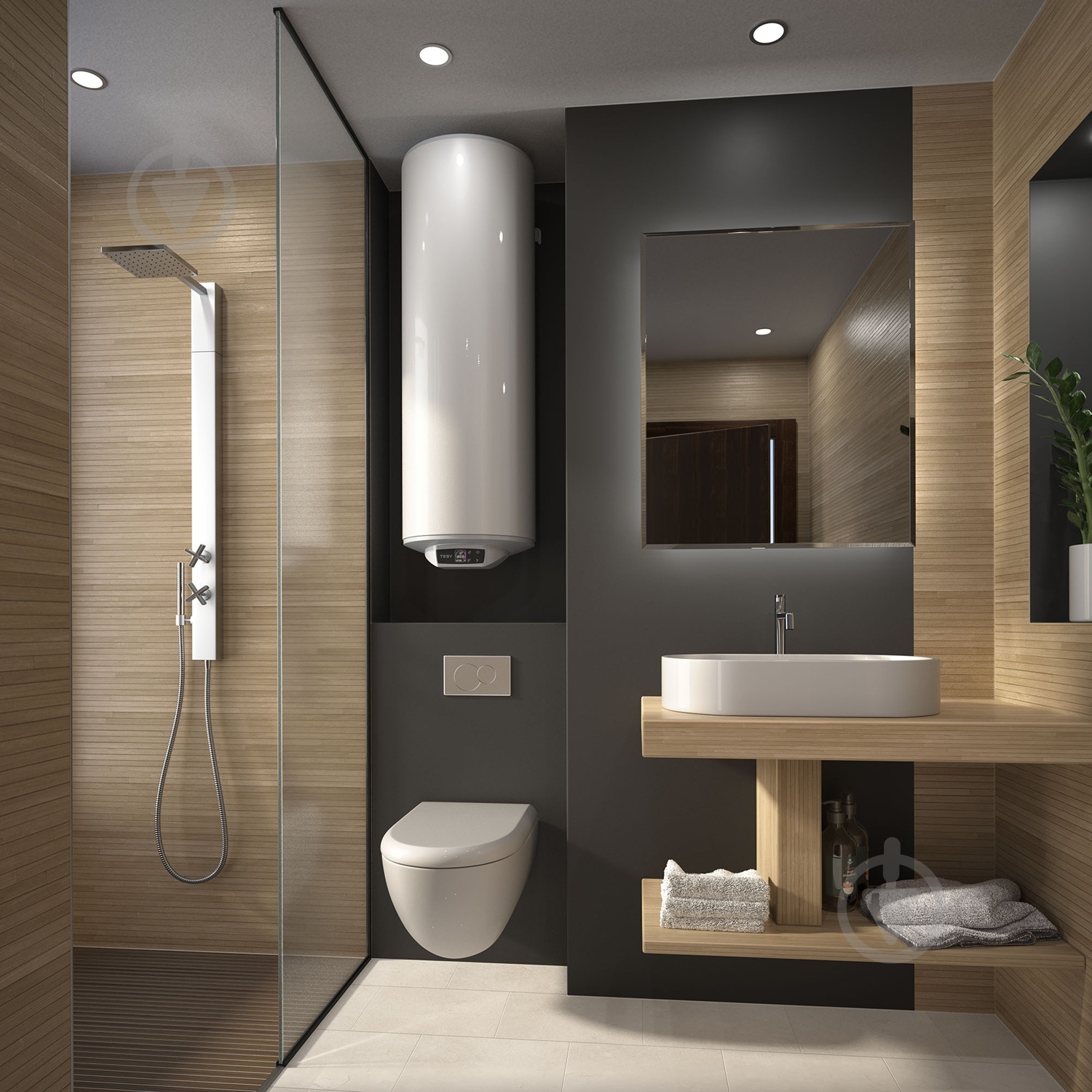 Бойлер Tesy BILIGHT CLOUD SLIM GCV 503520 B15 ECW - фото 4