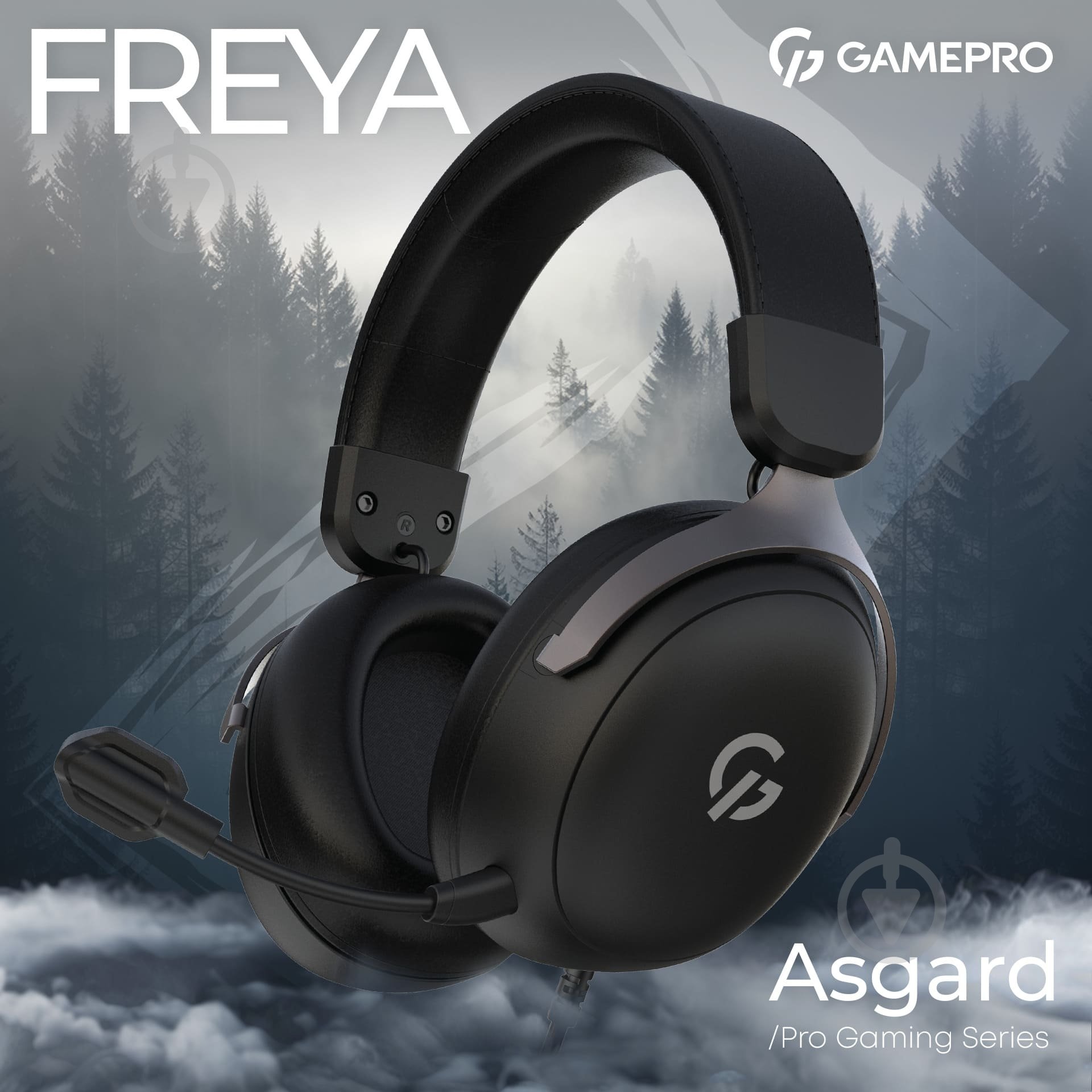 Наушники GamePro Asgard Freya black (HS145B) - фото 3
