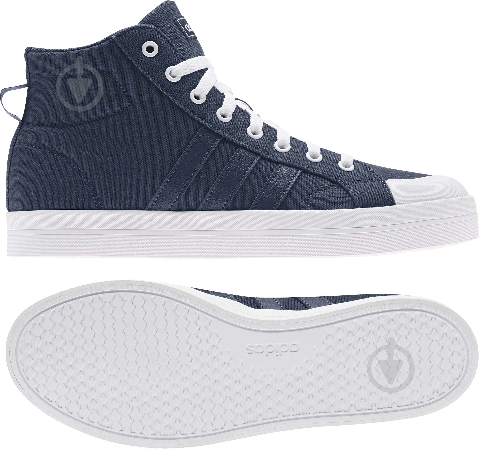 Кросівки чоловічі зимові Adidas BRAVADA MID GY5035 р.43 1/3 сині - фото 4