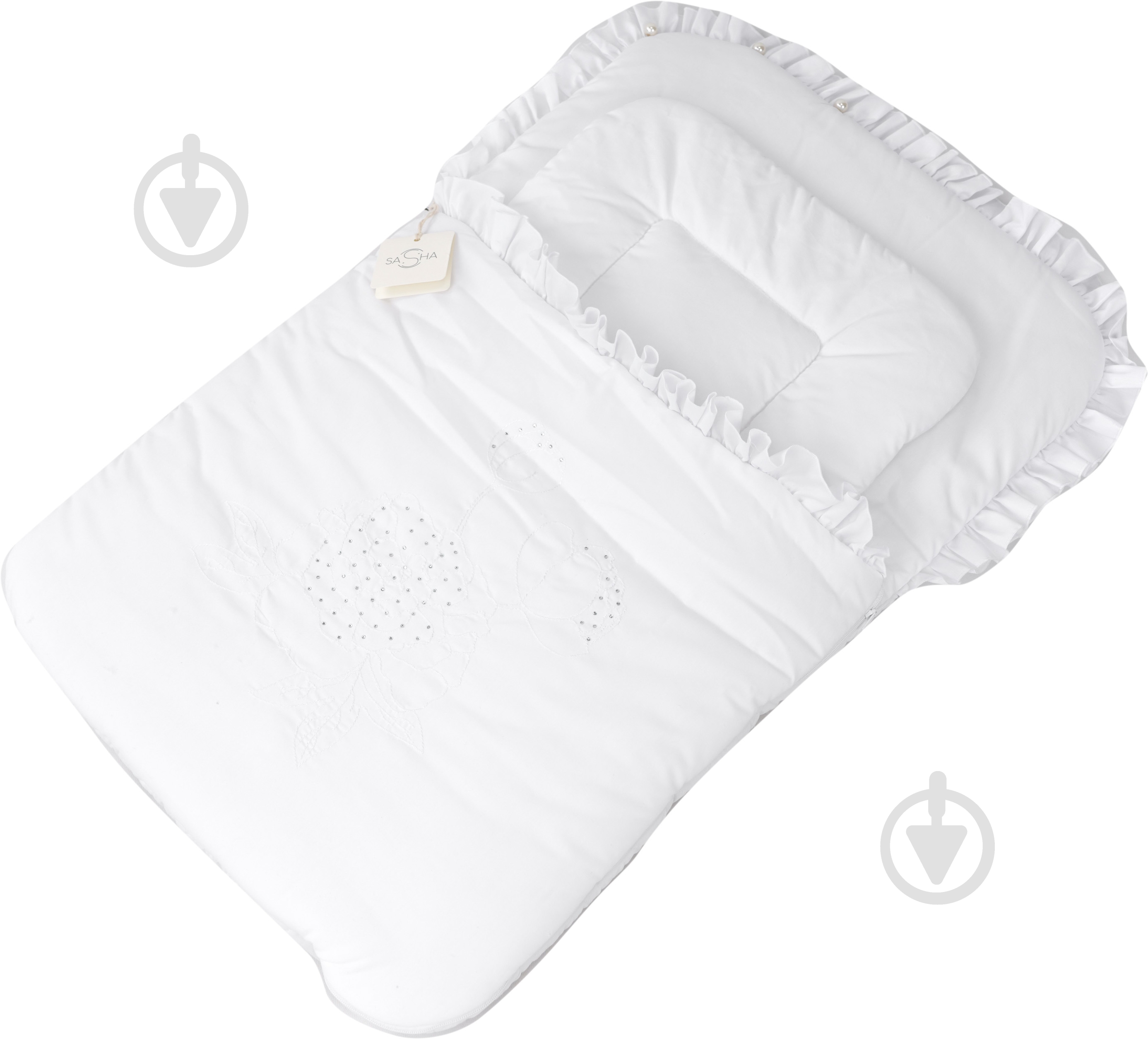 Конверт Sasha Essence белый 140/3 - фото 1 Конверт Sasha Essence белый 140/3 - фото 1