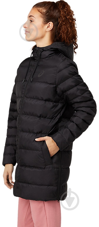 Куртка Asics DOWN JACKET LONG W 2032C154-001 р.2XL черная - фото 3 Куртка Asics DOWN JACKET LONG W 2032C154-001 р.2XL черная - фото 3