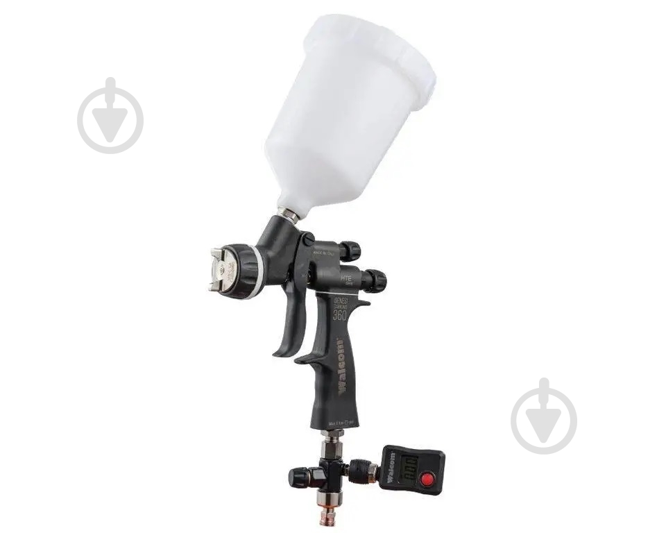 Краскопульт пневматический Walcom Genesi Carbonio 360 EVO HALO Clear 1.3 W013013 - фото 1 Краскопульт пневматический Walcom Genesi Carbonio 360 EVO HALO Clear 1.3 W013013 - фото 1