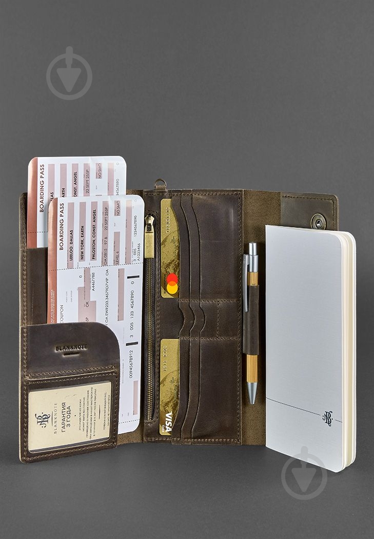 Тревел-кейс BlankNote 5.0 темно-коричневый BN-TK-5-o - фото 5