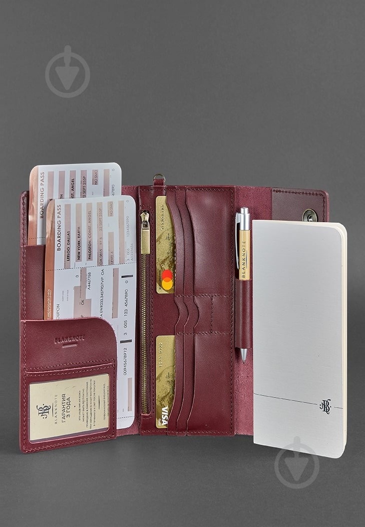 Тревел-кейс BlankNote 5.0 бордовый BN-TK-5-vin - фото 6