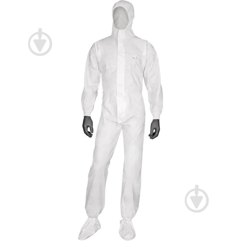 Комбинезон одноразовый Delta Plus DELTATEK 5000L хімстійкий р. M DT117TM белый - фото 1