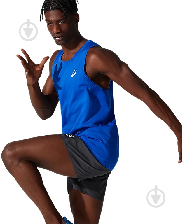 Футболка Asics CORE SINGLET 2011C338-403 р.XL синий - фото 3