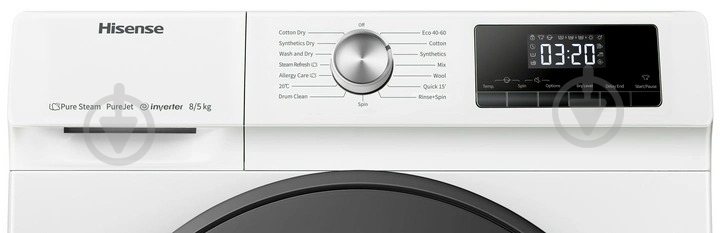 Стиральная машина с сушкой Hisense WDQA8014EVJM - фото 5