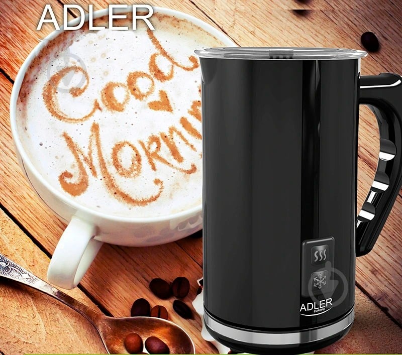 Капучинатор Adler AD 4478 черный - фото 14 Капучинатор Adler AD 4478 черный - фото 14