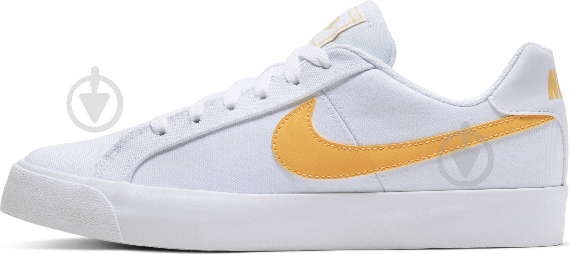 Кроссовки женские демисезонные Nike COURT ROYALE AC CNV CD5405-102 р.40,5 белые - фото 5