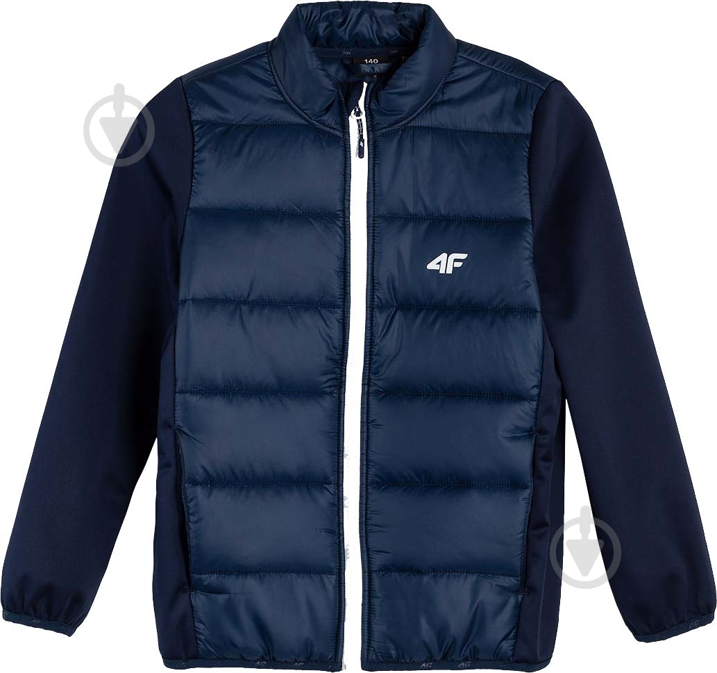 Куртка для мальчиков демисезонная 4F J4L21-JSFM400B-31S синяя - фото 1