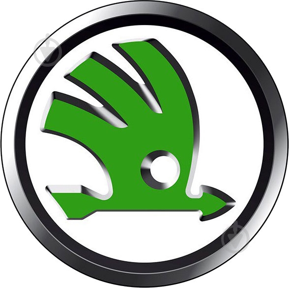 Наклейка-шильда Skoda 50мм - фото 1