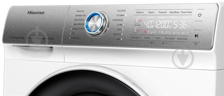 Стиральная машина с сушкой Hisense WDQR1014EVAJM - фото 13