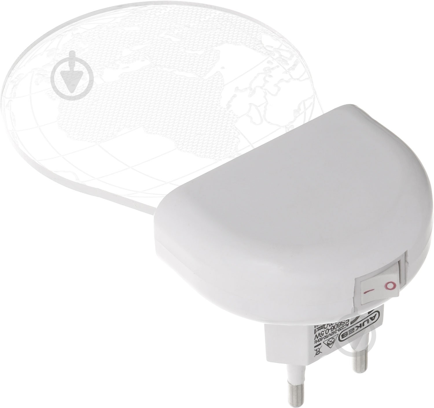 Ночник 3D Led Aukes Планета 3D LED RGB 0,5 Вт белый - фото 3 Ночник 3D Led Aukes Планета 3D LED RGB 0,5 Вт белый - фото 3