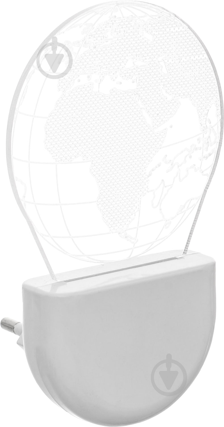 Ночник 3D Led Aukes Планета 3D LED RGB 0,5 Вт белый - фото 2 Ночник 3D Led Aukes Планета 3D LED RGB 0,5 Вт белый - фото 2