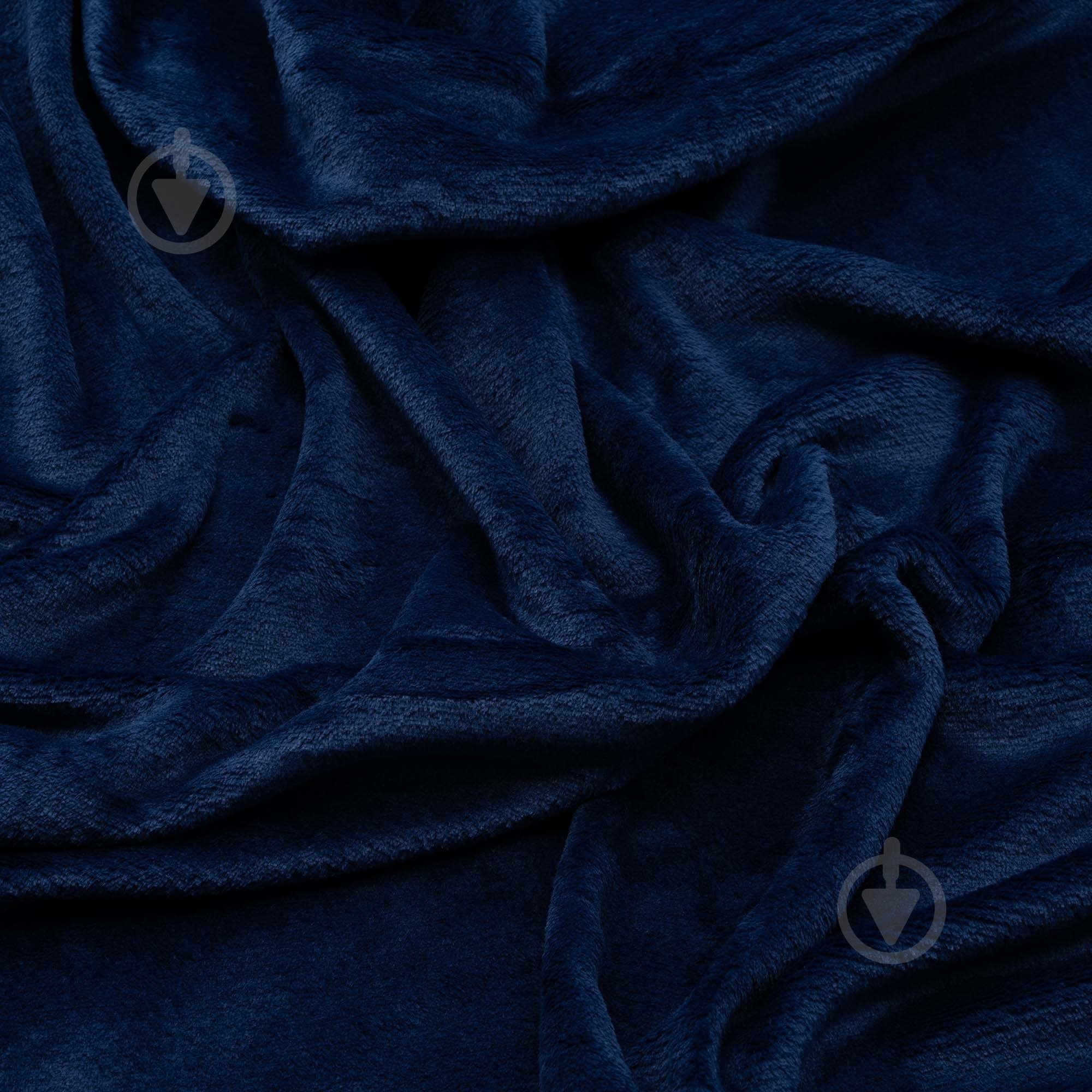 Плед Flannel 200x220 см синий Ardesto - фото 4