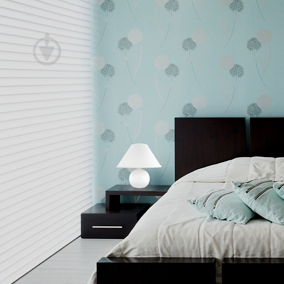 Настольная лампа декоративная Rabalux Ariel 1x40 Вт E14 белый 4901 - фото 3