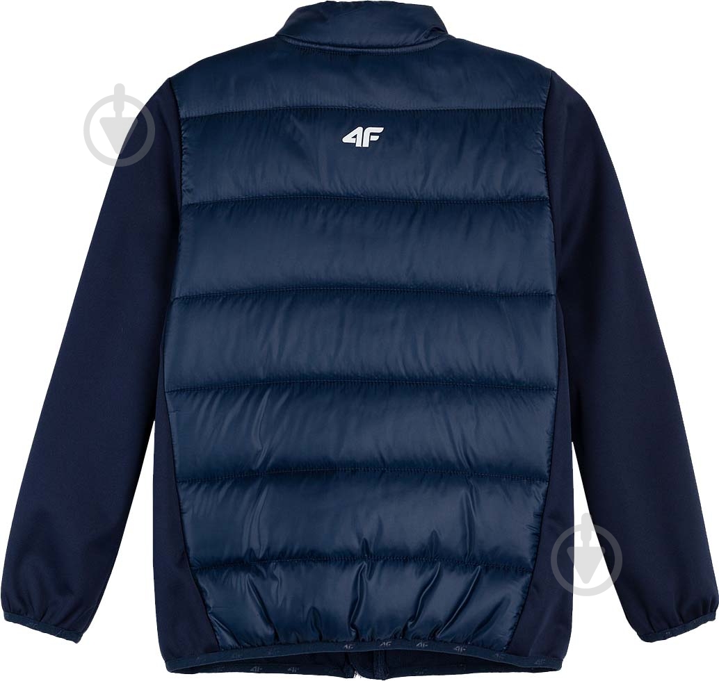 Куртка для мальчиков демисезонная 4F J4L21-JSFM400B-31S синяя - фото 2 Куртка для мальчиков демисезонная 4F J4L21-JSFM400B-31S синяя - фото 2