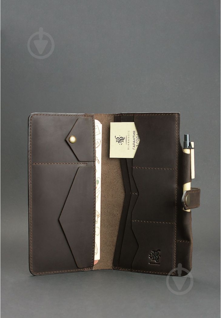 Тревел-кейс BlankNote 4.0 темно-коричневый BN-TK-4-o - фото 4 Тревел-кейс BlankNote 4.0 темно-коричневый BN-TK-4-o - фото 4