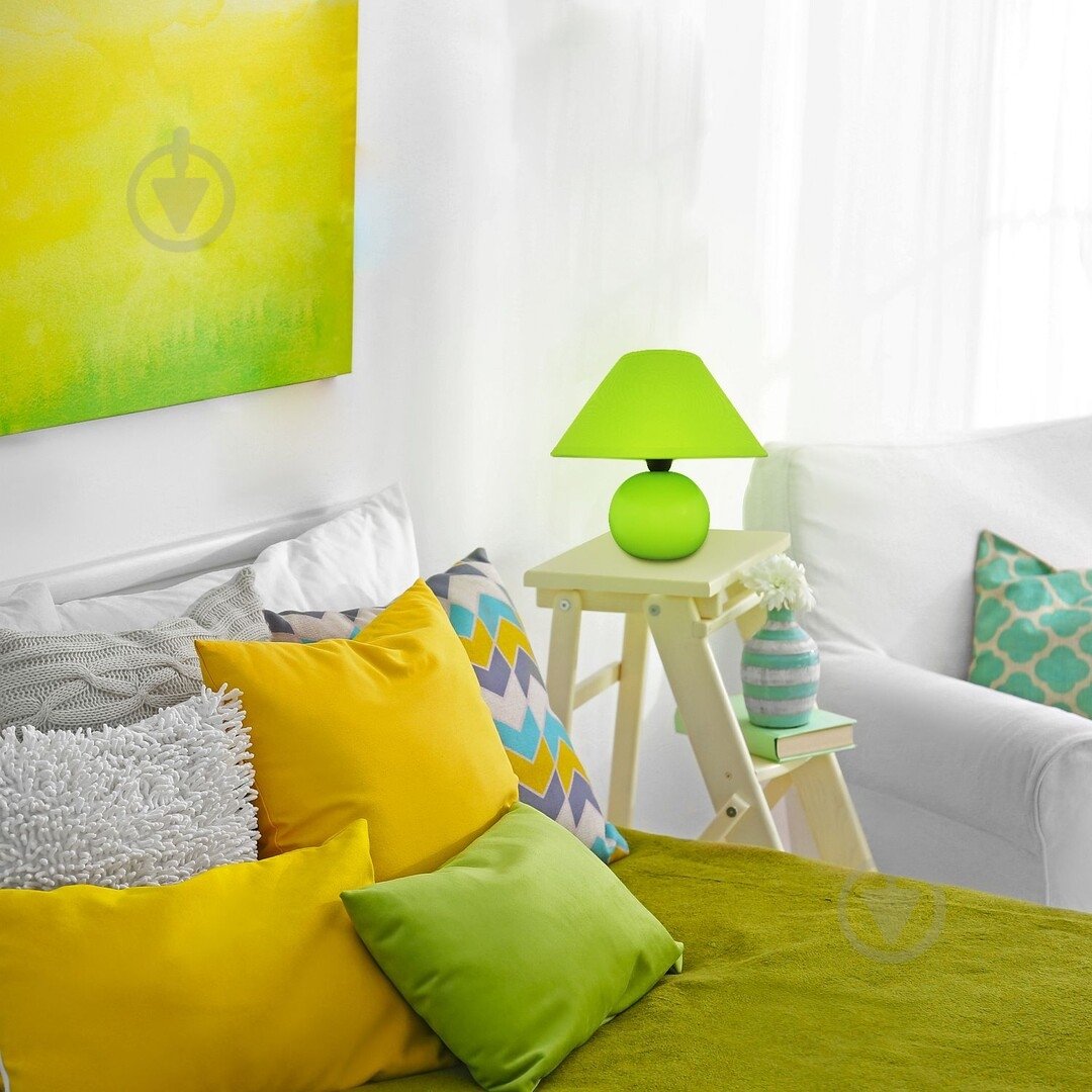 Настольная лампа декоративная Rabalux Ariel 1x40 Вт E14 зеленый 4907 - фото 3 Настольная лампа декоративная Rabalux Ariel 1x40 Вт E14 зеленый 4907 - фото 3