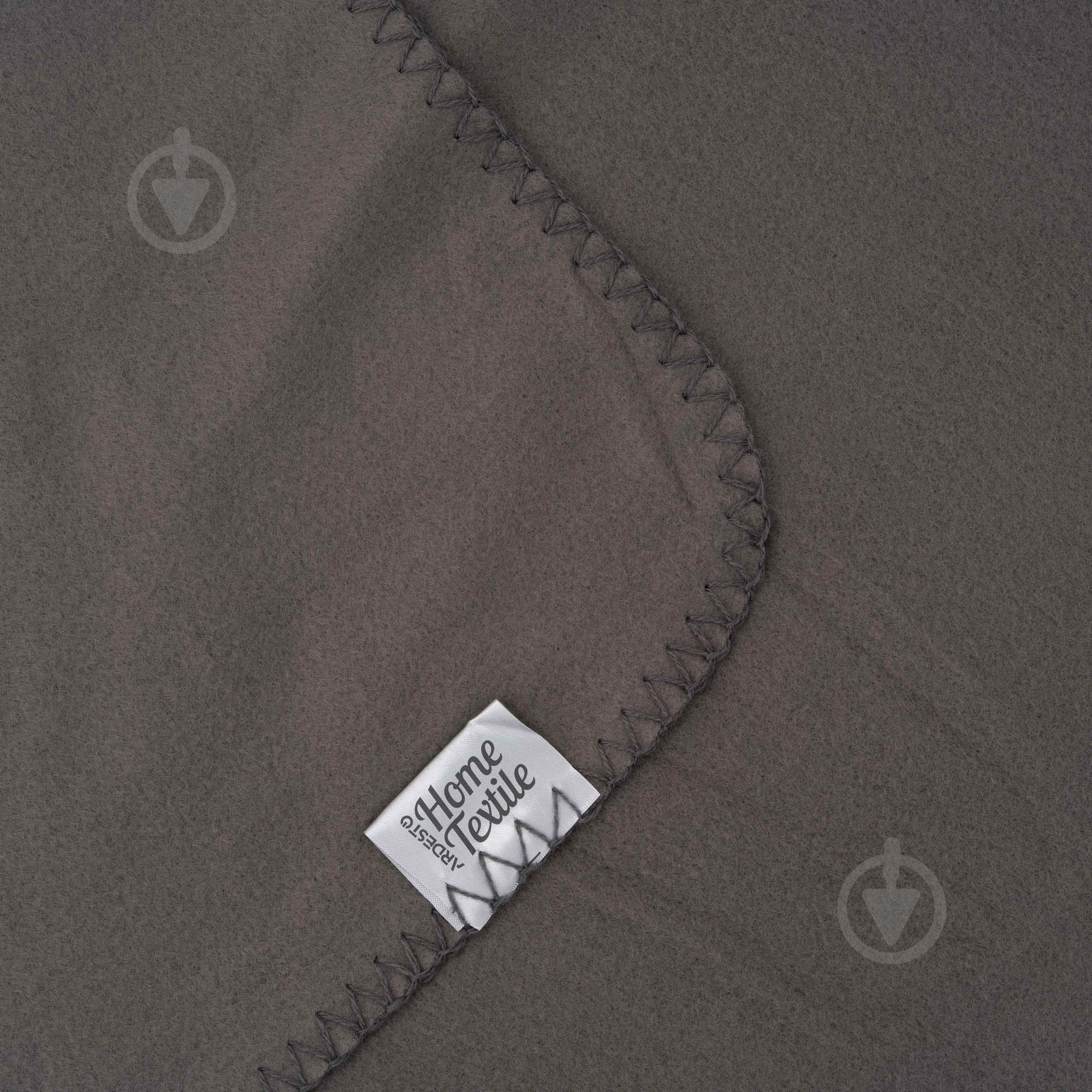 Плед Fleece 160x200 см серый ARDESTO - фото 5