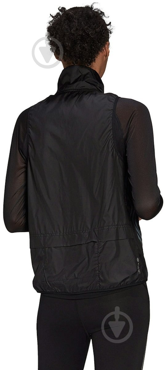 Жилет Adidas Performance Run Icons H56805 р.XS чорний - фото 4