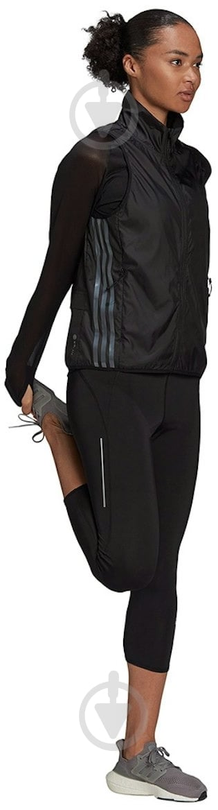 Жилет Adidas Performance Run Icons H56805 р.XS чорний - фото 3