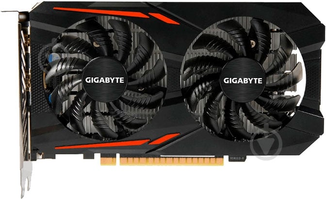 Відеокарта Gigabyte GeForce GTX 1050 Ti OC 4GB GDDR5 128bit (GV-N105TOC-4GD V1.1) - фото 1 Відеокарта Gigabyte GeForce GTX 1050 Ti OC 4GB GDDR5 128bit (GV-N105TOC-4GD V1.1) - фото 1