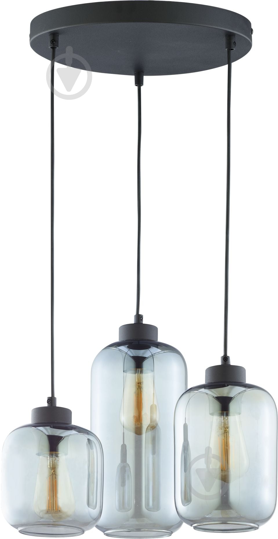 Подвес TK Lighting Marco 3x60 Вт E27 графит 3185 - фото 1 Подвес TK Lighting Marco 3x60 Вт E27 графит 3185 - фото 1