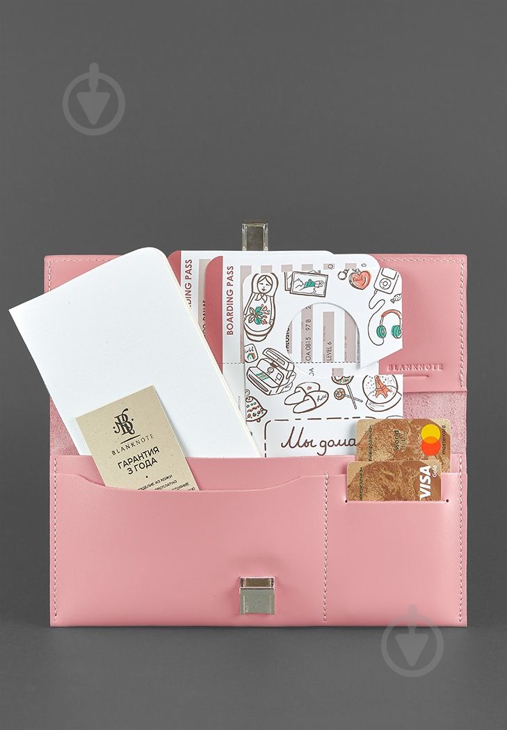Тревел-кейс BlankNote 2.0 розовый BN-TK-2-pink-peach - фото 5 Тревел-кейс BlankNote 2.0 розовый BN-TK-2-pink-peach - фото 5