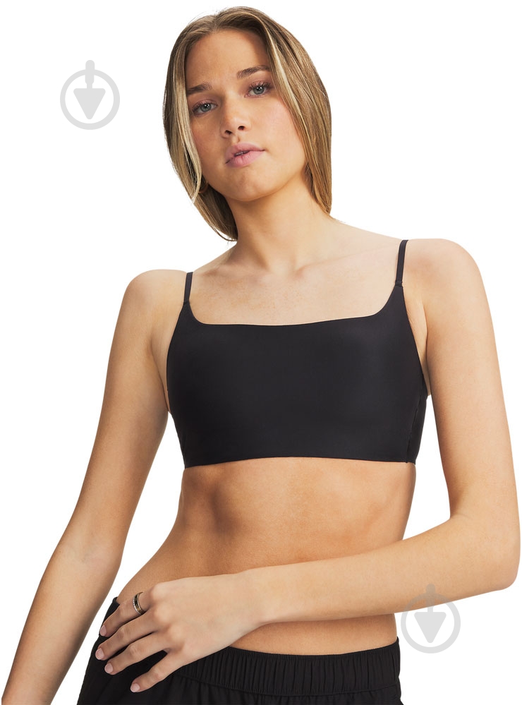Бра Under Armour Open Back Bralette 6011153-001 р.M черный - фото 2